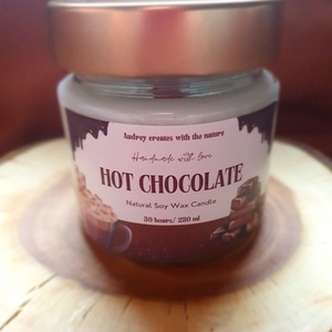Hot Chocolate, Otthon & Életmód, Gyertya, illat, aroma, Gyertya, Gyertya-, mécseskészítés, MESKA