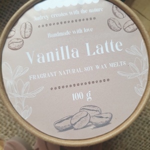 Illatviasz-Vanilla Latte 100g - otthon & életmód - gyertya, illat, aroma - illatviasz - Meska.hu