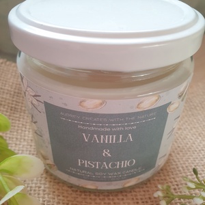 Vanilla Pistachio, Otthon & Életmód, Gyertya, illat, aroma, Gyertya, Gyertya-, mécseskészítés, MESKA