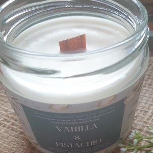 Vanilla Pistachio - otthon & életmód - gyertya, illat, aroma - gyertya - Meska.hu