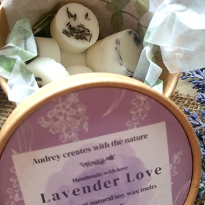 Illatviasz-Lavender Love 100g - otthon & életmód - gyertya, illat, aroma - illatviasz - Meska.hu