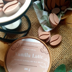 Illatviasz-Vanilla Latte 100g - otthon & életmód - gyertya, illat, aroma - illatviasz - Meska.hu