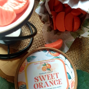 Illatviasz-Sweet orange 100g - otthon & életmód - gyertya, illat, aroma - illatviasz - Meska.hu