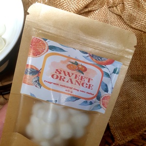 Illatviasz-Sweet Orange - otthon & életmód - gyertya, illat, aroma - illatviasz - Meska.hu