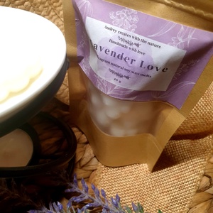 Illatviasz-Lavender Love - otthon & életmód - gyertya, illat, aroma - illatviasz - Meska.hu