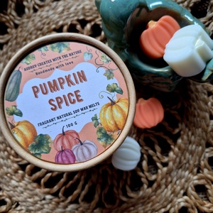 Illatviasz-Pumpkin Spice 100g - otthon & életmód - gyertya, illat, aroma - illatviasz - Meska.hu