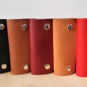 Bőr kulcstartó tok - táska & tok - kulcstartó & táskadísz - kulcstartó - Meska.hu