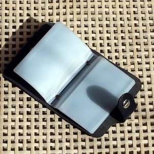 Lapozható bőr kártyatartó tok - táska & tok - pénztárca & más tok - kártyatartó & irattartó - Meska.hu