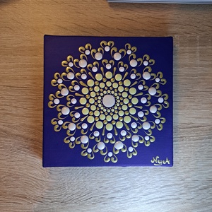 Mandala vászonkép  - otthon & életmód - dekoráció - kép & falikép - vászonkép - Meska.hu