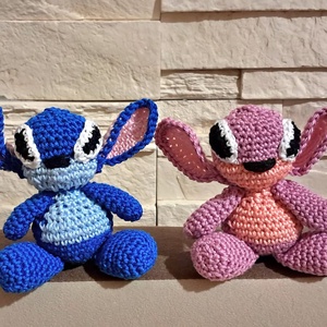 Stitch Horgolt amigurumi figurák, DIY (Csináld magad), Egységcsomag, , MESKA