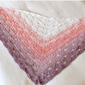 Horgolt vállkendő - Meska.hu