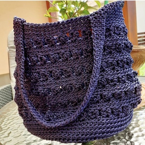 Horgolt táska - Meska.hu