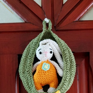 Húsvéti kopogtató - ünnepi díszek, dekorációk - húsvéti díszek és dekorációk - húsvéti ajtódísz, kopogtató - Meska.hu