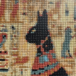 Egyiptomi Árnyék � Kézzel készített gyémántfestmény keretben (14x23 cm) - otthon & életmód - dekoráció - kép & falikép - 3d képek - Meska.hu