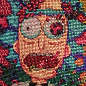 Groovy Multiverse � kézzel készített diamond painting keretben (keret nélküli méretek: 24x35 cm) - otthon & életmód - dekoráció - kép & falikép - 3d képek - Meska.hu