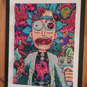 Groovy Multiverse � kézzel készített diamond painting keretben (keret nélküli méretek: 24x35 cm) - otthon & életmód - dekoráció - kép & falikép - 3d képek - Meska.hu