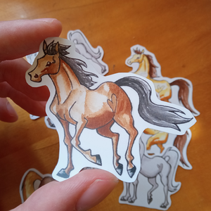 Matrica - Lovas - többféle - otthon & életmód - papír, írószer - matrica, matrica csomag - Meska.hu