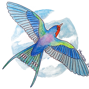 Matrica - Fecske - otthon & életmód - papír, írószer - matrica, matrica csomag - Meska.hu