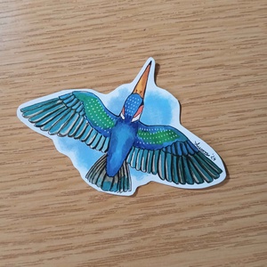 Matrica - Jégmadár, Otthon & Életmód, Papír, írószer, Matrica, matrica csomag, Festészet, MESKA