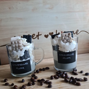  Karamellás kávé Illatgyertya  - otthon & életmód - gyertya, illat, aroma - gyertya - Meska.hu