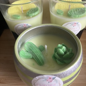 Szúnyogriasztós citronella illatgyertya - otthon & életmód - ház & kert - bográcsozás, grillezés - Meska.hu