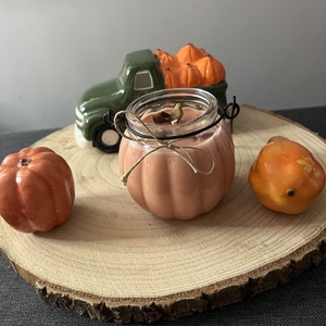 Illatgyertya pumpkin pie illattal - otthon & életmód - gyertya, illat, aroma - gyertya - Meska.hu