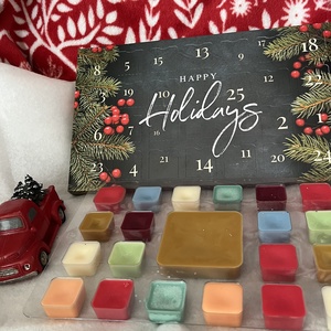 Adventi kalendárium 25 napos illatviasz - otthon & életmód - gyertya, illat, aroma - illatviasz - Meska.hu