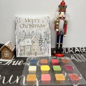 Adventi kalendárium 12 napos illatviasz - otthon & életmód - gyertya, illat, aroma - illatviasz - Meska.hu