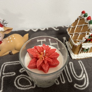 Illatgyertya sült alma illattal - karácsony - karácsonyi lakásdekoráció - karácsonyi illatgyertya, mécses - Meska.hu