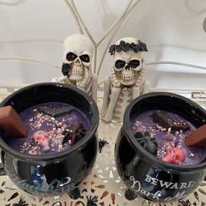 Üst halloweeni illatgyertya - otthon & életmód - gyertya, illat, aroma - gyertya - Meska.hu