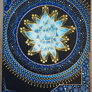 Egyedi mandalk, Otthon & Életmód, Dekoráció, Spiritualitás, Mandala, Festészet, MESKA