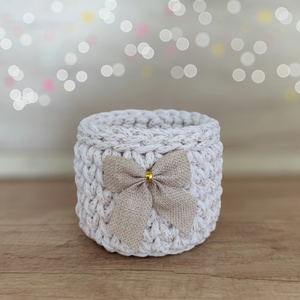 Adventi tároló kosár - Meska.hu