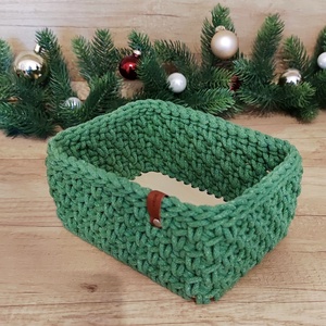 Aloé - szögletes tároló - otthon & életmód - tárolás & rendszerezés - tárolókosár - Meska.hu