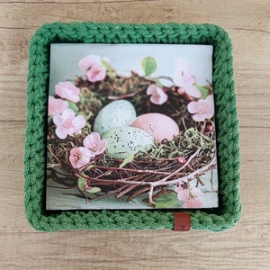 Aloé szögletes tároló, szalvétatartó - Meska.hu