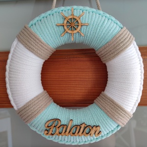 Balaton - ajtódísz (23,5 cm átmérő) - Meska.hu