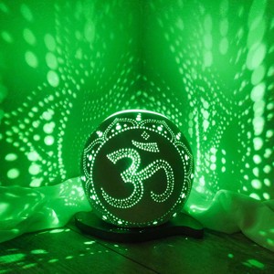 Mandala Ohm lámpa - otthon & életmód - lámpa - hangulatlámpa - Meska.hu