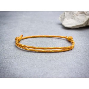 Szorgalom arany barna paracord karkötő, Ékszer, Karkötő, Fonott karkötő, , MESKA