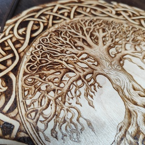 Életfa - otthon & életmód - dekoráció - kép & falikép - fából készült kép - Meska.hu