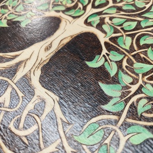 Életfa - otthon & életmód - dekoráció - kép & falikép - fából készült kép - Meska.hu