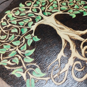 Életfa - otthon & életmód - dekoráció - kép & falikép - fából készült kép - Meska.hu