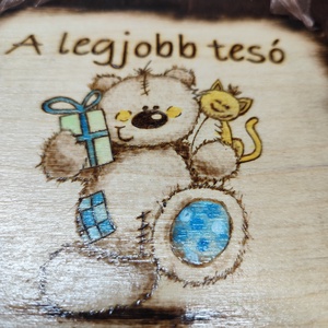 Tesós tábla  - otthon & életmód - dekoráció - kép & falikép - fából készült kép - Meska.hu