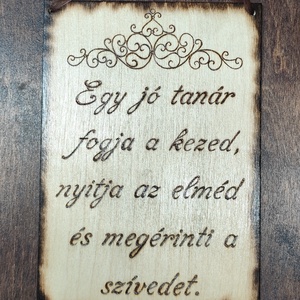Szeretet tábla, Otthon & Életmód, Dekoráció, Kép & Falikép, Fából készült kép, Gravírozás, pirográfia, MESKA