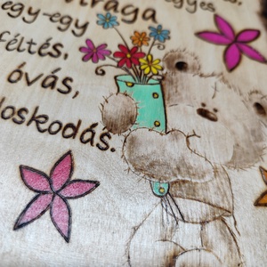 Nagymama - otthon & életmód - dekoráció - kép & falikép - fából készült kép - Meska.hu