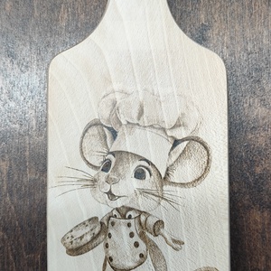 Vágódeszka. Egérke - Meska.hu