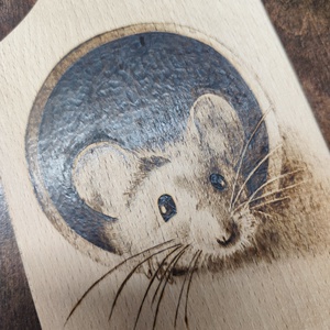 Vágódeszka. Egérke - otthon & életmód - konyhafelszerelés, tálalás - sütés, főzés - vágódeszka - Meska.hu