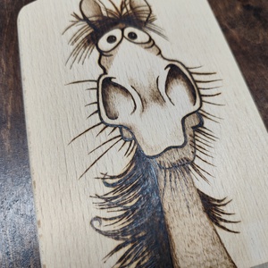 Vágódeszka. Ló - Meska.hu