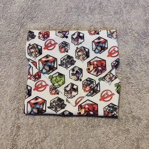 Újraszalvéta - Szuperhősök, Táska & Tok, Uzsonna- & Ebéd tartó, Szendvics csomagoló, Varrás, MESKA