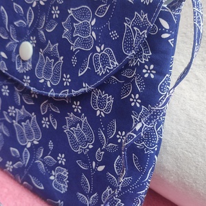 Tulipán mintás táska, Táska & Tok, Kézitáska & válltáska, Vállon átvethető táska, Varrás, MESKA