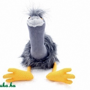 Emu, Puha, szürke, borzas madár, Ausztráliában őshonos hatalmas futómadár -  - Meska.hu