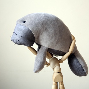 Puha Plüss Lamantin, aka Dugong, Manátusz, avagy Tengeri Tehén -  - Meska.hu